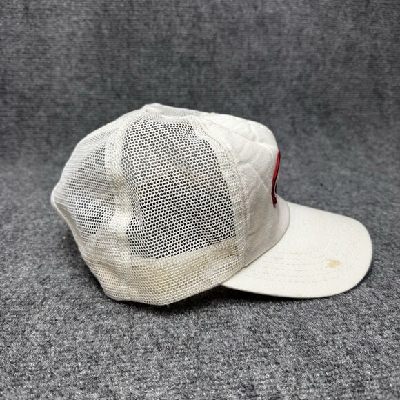 Vintage Peterbilt Baseball Cap White Tonkin Incorporated Made In USA - Picture 4 of 8